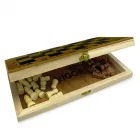 Kit vinho com jogo de xadrez personalizado - KB011 - Elo Brindes