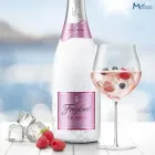 Kit Espumante Freixenet Ice Rosé e Taça Barone