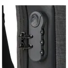 Mochila de Ombro USB Anti-furto - detalhe segredo