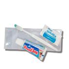 Kit higiene bucal em estojo de PVC