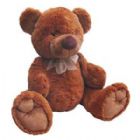 Mascote de pelúcia da série Fofis Bears - Urso Marrom.