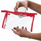 Nécessaire plástica transparente
