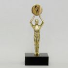 Troféu Personalizado com Medalha - Modelo Oscar.
