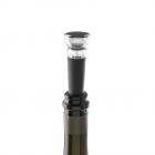 Rolha de vinho com sistema de bomba de vácuo detalhe