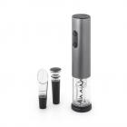 Conjunto de saca-rolhas elétrico em alumínio e acessórios personalizado