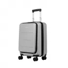 Mala de Viagem Bordo com Rodas 360° Eldorado - Prata