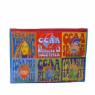 Pasta em alklear com impressão em silk-screen