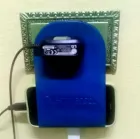 Suporte de PVC para carregar celular