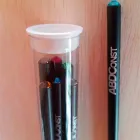 Kit tubo de lápis com cristal