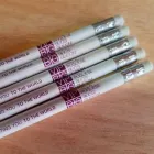 Lápis Personalizados Madeira Natural Reflorestada