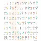 Lápis Evolution Shapes disponível em mais de 100 formatos