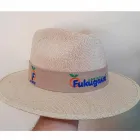 Chapéu Amazon com fita de recouro-amazon-ec453bordado