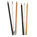 Lápis personalizado com e sem borracha - Com gravação em serigrafia.