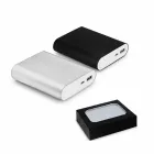 Power Bank fornecido em caixa de oferta 