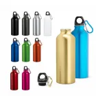 Squeeze em alumínio com mosquetão - várias cores