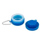 Copo retrátil com porta-comprimido