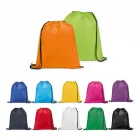 Sacola tipo mochila em várias cores