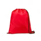 Sacola tipo mochila vermelho