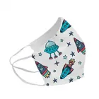 Máscara de proteção em tecido lavável 