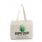 Sacola de algodão com alça de ombro 