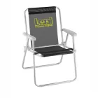 Cadeira alta alumínio personalizada