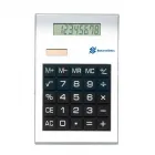 Calculadora personalizada prata com sua marca