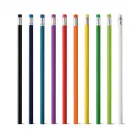 Lápis com borracha: opções de cores