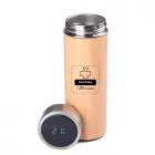 Garrafa Térmica Bambu com Termômetro digital