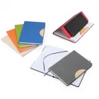 Caderneta com Suporte de Celular - opções de cores