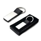 Chaveiro de Couro Metal 1