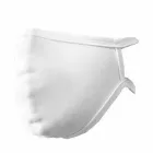 Máscara de proteção em algodão com tiras de amarrar