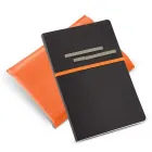 Caderno com embalagem non-woven