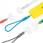 Pulseira emborrachado com mosquetão: cores