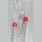 Acessórios médicos em plástico bolha. Embalagens transparentes