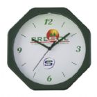 Relógio oitavado nas medidas: 24 X 24 cm. Em várias cores 