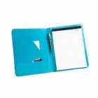 Pasta A4 em couro sintético e 800D poliéster 