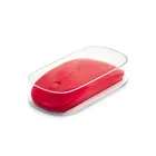 Mouse Wireless Vermelha na caixa