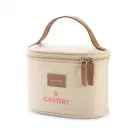 Necessaire ziper duplo, brinde sofisticado, kit viagem, necessaire