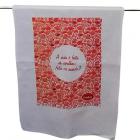 Pano de prato, acabamento  bainha