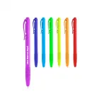 Caneta Clic Rainbow - várias cores