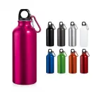 Squeeze Alumínio com mosquetão 500 ml - várias cores