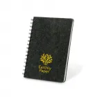 Caderno A5 de capa semirrígida em feltro 100% reciclado - 4