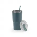 Copo de Viagem 600ml Inox Reciclado Parede Dupla - 4