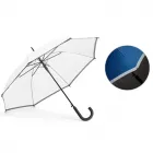 Guarda-chuva em poliéster com faixa refletora