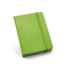 Caderneta capa dura verde