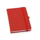 Caderneta Vermelha com Porta Caneta