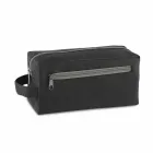 Nécessaire 600D com pega e bolso frontal