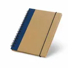 Caderno personalizado capa dura com detalhe colorido