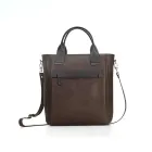 Pasta executiva com bolso frontal, bolso interno com zíper 