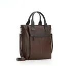 Pasta executiva com alças de mão e alça de ombro removível 